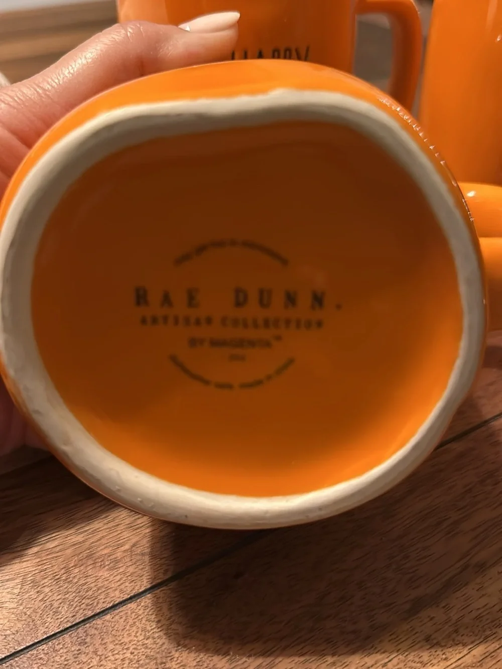 Rae Dunn Orange 